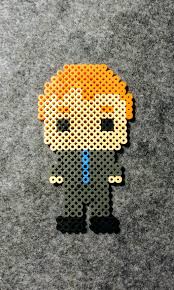 Perler Conan O Brien In Funko Style Stitch Patterns Cross Stitch Patterns Beaded Keychains