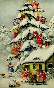 Pin By Jorka07 On Old Fashioned Christmas Vintage Christmas Cards Antique Christmas Retro Christmas