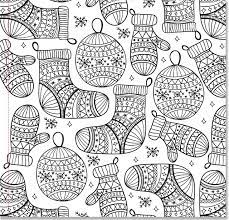The picture is combined with the details surrounding it. Amazon Com Christmas Designs Adult Coloring Book 31 Stress Relieving Designs Studio 9781441319326 Peter Pauper Press Books