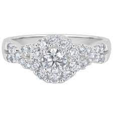 Pick the engagement ring band. 1 0 Ct T W Diamond Engagement Ring In 14k White Gold H I I1 Sam S Club