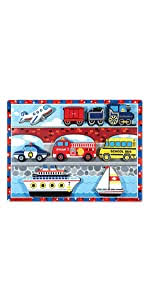 Check spelling or type a new query. Amazon Com Melissa Doug Shapes Wooden Chunky Puzzle 8 Pcs Melissa Doug Toys Games