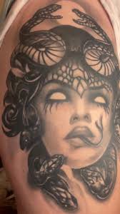 Medusa Tattoo by Maine Ink