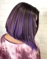 We believe that it would be better to show you some photos, have much to tell you the obvious about the fact that hairstyle. 21 Purple Highlights Trending In 2021 To Show Your Colorist