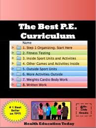 P E Curriculum Complete Year Long 6th 12th Grade P E Units And Lessons Pe Lesson Plans Health Lesson Plans Physical Education Lessons