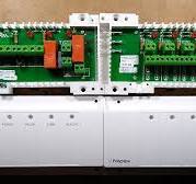 Inside a clever Honeywell boiler wiring centre and a 3-way ...