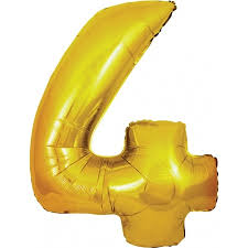 Opblaasbare Cijfers 4 Jaar Versiering Cijfer Ballon Feestartikelen Shop Nl