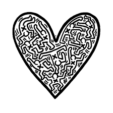 You'll also like these coloring pages of the gallery keith haring. Keith Haring To Color For Kids Beautiful Keith Haring Coloring Page From The Gallery Keith Haring Just Color Kid Keith Haring Art Keith Haring Haring Art