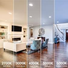 Variations In Light Colour Temperature Reveal The Impact On Object And Paint Colour As Well As Ambience In Interior Design Image Credit Sunco Lighting