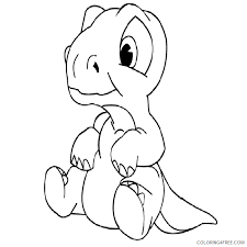 Click on any dinosaur picture above to start coloring. Baby Dinosaur Coloring Pages Baby Dinosaur Baby Printable Coloring4free Coloring4free Com