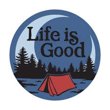 Check out our life is good car sticker selection for the very best in unique or custom, handmade pieces from our electronics & accessories shops. 4 Circle Sticker Lig Camp Scenic Jake By The Lake Life Is Good