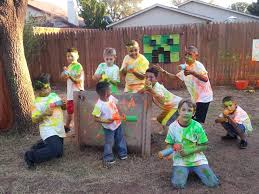 Check out our kids color fun selection for the very best in unique or custom, handmade pieces from our shops. Paint Party Ideas Games And Party Supplies