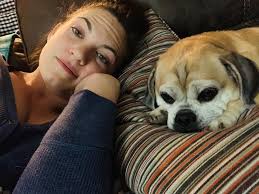 6 months ago today. Miss my sweet pea. Know that she's running free and  sunbeaming all day. ❤️🐾🌈