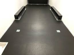 Rubber cal coin grip flooring rolling mat gym gear 2mm x 4 x 13 feet dark grey. 2019 28 Vintage Outlaw Race Car Trailer
