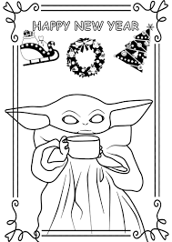 Coloring page of the day: Happy New Year Coloring Pages 160 New Greeting Cards Coloring Pages