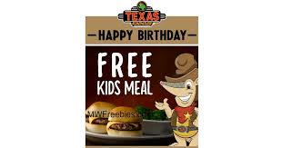 If we're being honest here, i have only ever been to texas roadhouse twice. Free Kid S Meal Texas Roadhouse For Your Child S Birthday Mwfreebies