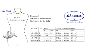 amazon com obbomed mb 4850n cozy firm foam cervical