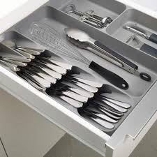 Evidently i didn't figure just right, because initially it wouldn't fit. Kitchen Drawer Organizer Tray Spoon Cutlery Separation Finishing Storage Box Cutlery Kitchen Storage Organization 8 Compartments Storage Trays Aliexpress