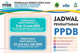 Semoga dapat memudahkan dalam memandu kita untuk melaksanakan pendaftaran peserta didik baru di jenjang. Jadwal Pendaftaran Ppdb 2020 Smkn 9 Bandung