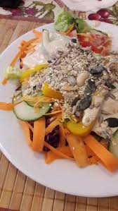 General info google, wikipedia, twitter. Big Salat With Tofu Dressing Picture Of Edeni Vegan Etterem Budapest Tripadvisor
