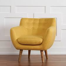 rhodes mid century modern tufted armchair rst brands mid century modern chair mid century chair tufted arm chair