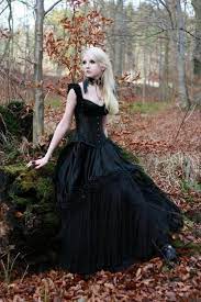 Black Dress Gothic Dress Gothic Wedding Dress Halloween Wedding Dresses