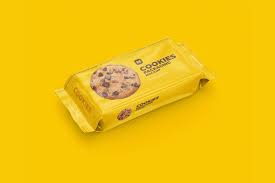 Cookies Flow Pack Mockup 4 Psd In 2020 Mockup Psd Packaging Mockup