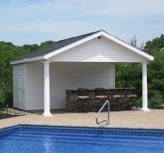 Pool Cabana With Bathroom Google Search Pool House Designs Pool Houses Pool House
