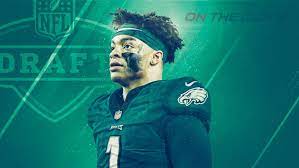 That was fields last season, but he was up against a historic season from joe burrow for the award. 2021 Nfl Mock Draft Eagles Trade Up For Justin Fields Dolphins Give Tua Tagovailoa Ja Marr Chase Nfl Draft Pff