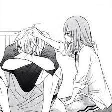 Cute Black And White Anime Couple Instagram Fotograf