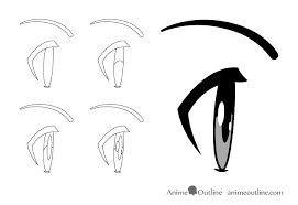 446 anime eyes stock video clips in 4k and hd for creative projects. How To Draw Anime Manga Eyes Side View Animeoutline