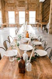 Wood Table Risers Wedding Dinner Decor Dinner Table Setting Dinner Table Decor