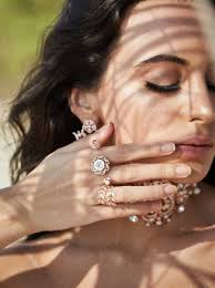 Jan Logan Pearl Ring Rose Gold Pearl Rings Meri Rose Gold Pearl Ring