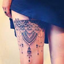 Dantel Dovmeleri Mandala Garter Lace Tattoos Dantel Dovmesi But Dovmeleri Dovme Tasarimlari