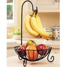 Fruit baskets are also available from gift tree, the fruit basket, pro flowers and cherry moon dollar tree sells fresh cup basket type filters in 160 count packs for $1 each, or a case of 30 for $30. China Banana Tree Fruit Basket Wrought Iron Space Saving Holder China Banana Tree Fruit Basket And Fruit Basket With Banana Holder Price