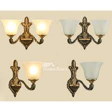 Find the best brass wall sconces for your home in 2021 with the carefully curated selection available to shop at houzz. Brass Vintage Wall Sconce Indoor Brass Wall Mounted 2 Lighting Carved Contemporary Bedroom