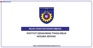 Contact jawatan kosong di selangor / kuala lumpur on messenger. Jawatan Kosong Terkini Institut Kemahiran Tinggi Belia Negara Sepang Kerja Kosong Kerajaan Swasta
