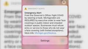 Alerts are available for any length of text, as well as an optional dismiss button. Mich Lawmakers Raise Concerns After Governor Uses Emergency System For Mask Alert