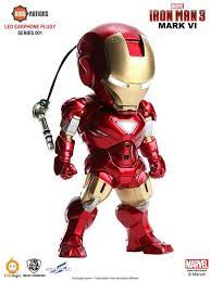 方舟反應爐會發亮的鋼鐵人造型耳機塞 癮科技cool3c iron man marvel kids iron man 3