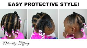 This makes your locks seem more cropped than they are. Very Easy Protective Style Short Fine Natural Hair Kids Natural Hair Care Youtube