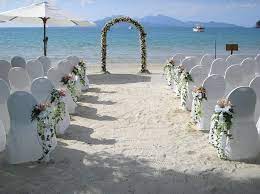 White Beach Wedding Wedding Ideas For Brides Grooms Parents Planners Https Itunes Apple Com Blue Beach Wedding Beach Wedding Beach Theme Wedding