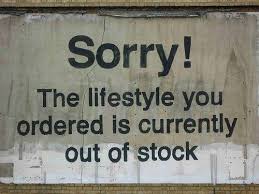 Banksy Canvas Print Sorry The Lifestyle You Ordered Etsy Words Banksy Funny Quotes