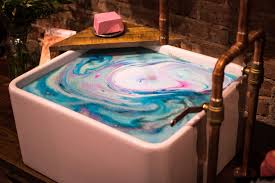 bath bomb sink
