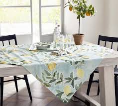 Wheaton striped linen/cotton table runner. Shop Table Linens Collection For Sale Online Pottery Barn Uae