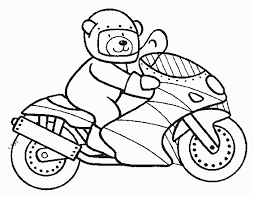 Découvrez les coloriages d'animaux tel que des chiens à colorier, des chats, des. Coloriage Moto Enfant Gratuit A Imprimer