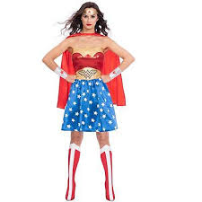 Wenn sie ein superwoman kostüm selber machen, sollen sie zuerst alle einzelnen kleidungsstücke sammeln und diese dann zu einem ganzen kostüm außer superwoman, supergirl und superman bieten sich noch batman, catwoman, spiderman, flash, wonder woman und viele andere als. Erwachsene Wonder Woman Kostum Dawn Justiz Superheld Damen Cospaly Fasching Sets Eur 25 36 Picclick De
