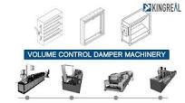 HVAC Fire Damper Frame Machine Solution | Fire Damper Blades making machine  #rollformingmachine