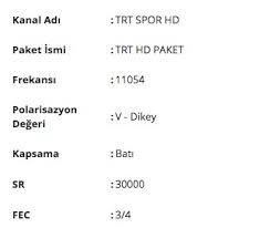 Şuan trt spor kanalını izliyorsunuz. Trt Spor Frekans Trt Spor Yayin Akisi