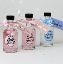 Our personal, personalized service is unmatched; Personalised Baby Shower Favours Containing Pink Gin By Hearth Heritage Notonthehighstreet Com