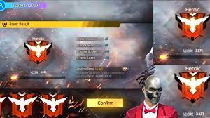 In free fire level up to 75. Free Fire Heroic Update Free Fire 2020