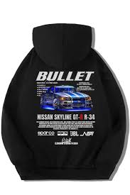 BRZ KIDS Unisex Çocuk Nissan Skyline Bullet Hoodie - Fiyatı, Yorumları